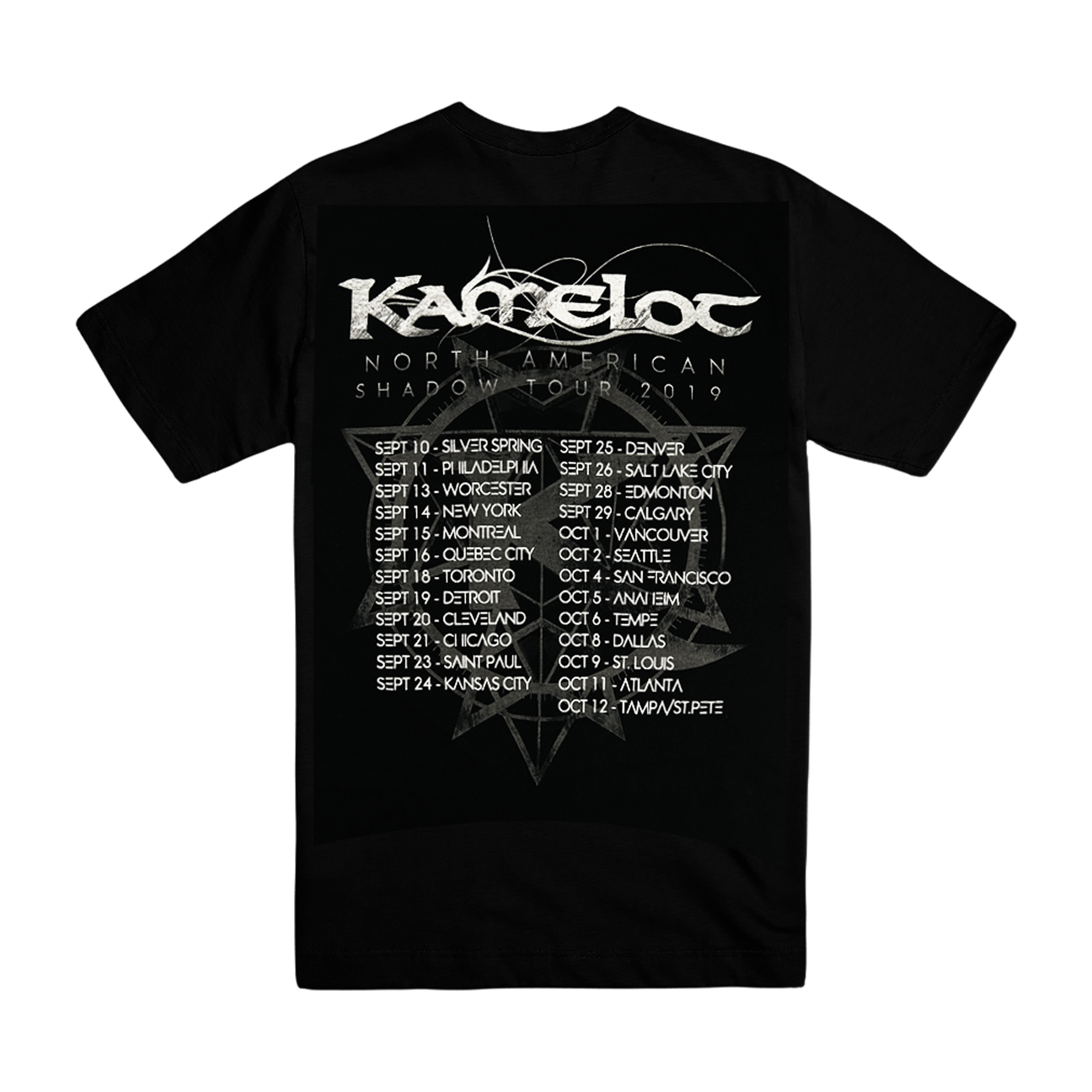 The Shadow Tour 2019 Unisex Tee