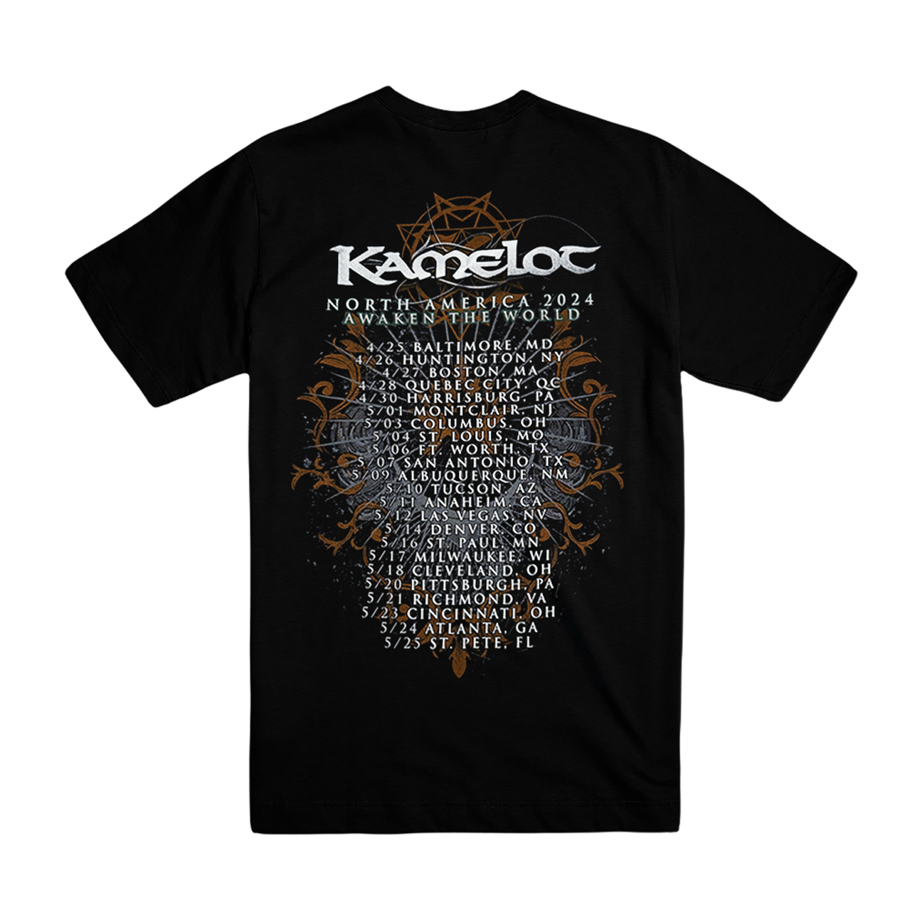 2024 Awaken The World Tour Tee - Skull Version